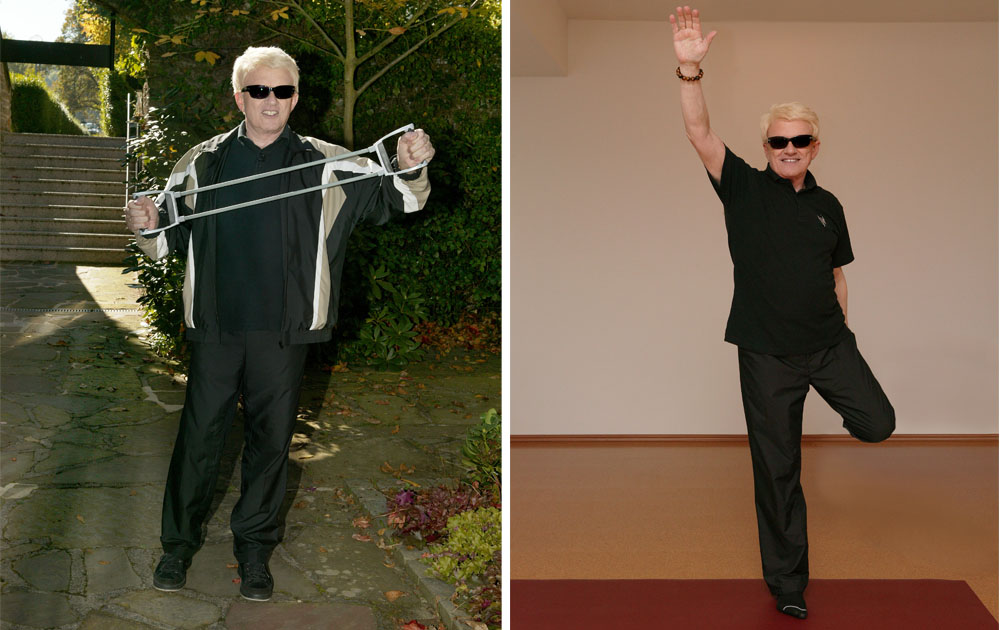 Heino macht Sport