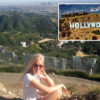 Deutsche Schauspielerin Niki J. Borger in Hollywood