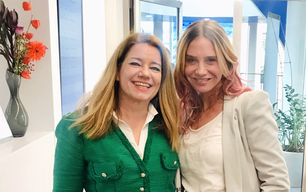 Martina Mack und Nadeshda Brennicke