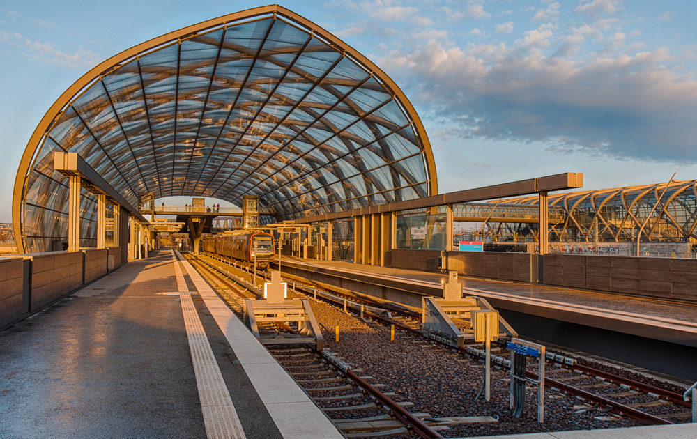 U4-Endstation Elbbrücken
