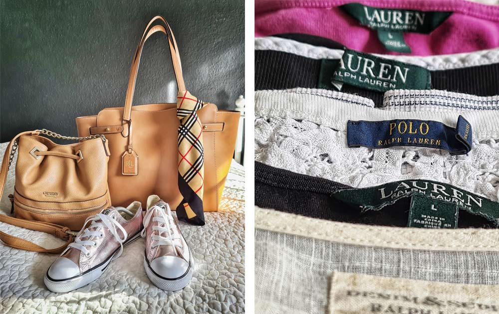 Kleidung bei vinted geshoppt
