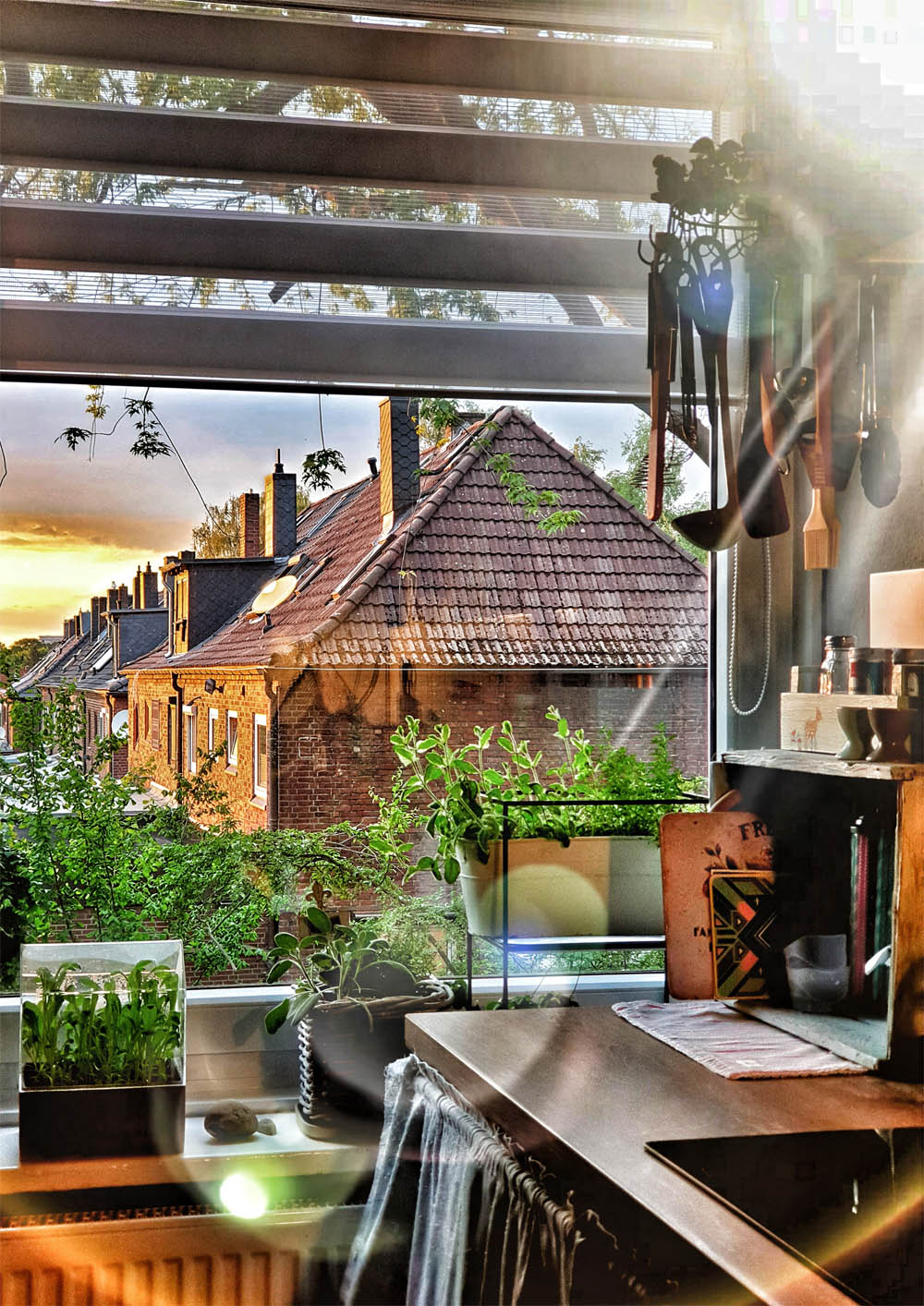 Küche Ausblick