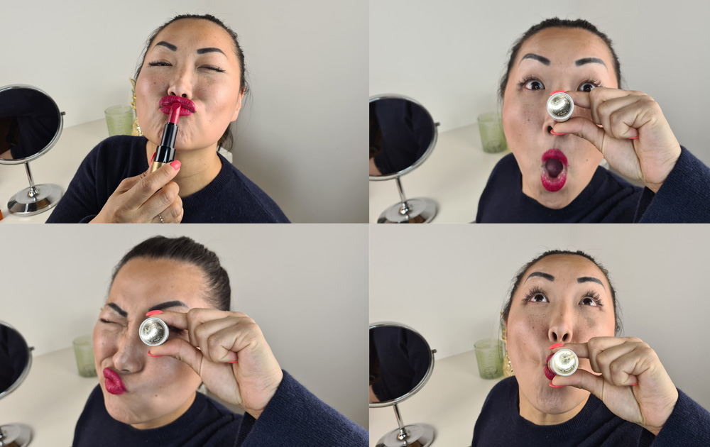 Viererbild-Hermes-Lippenstift